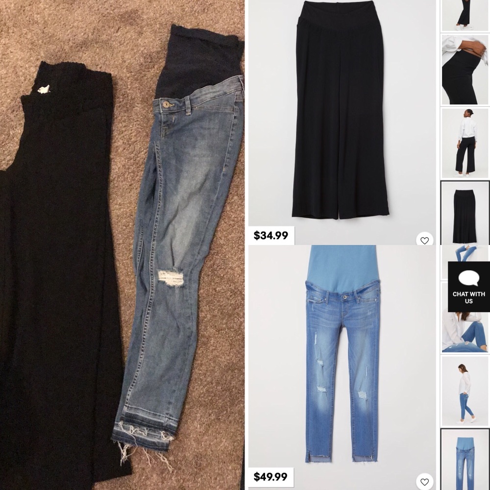 H&M Mama maternity pants